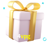 Receba seus bônus de boas-vindas no 4vpg
